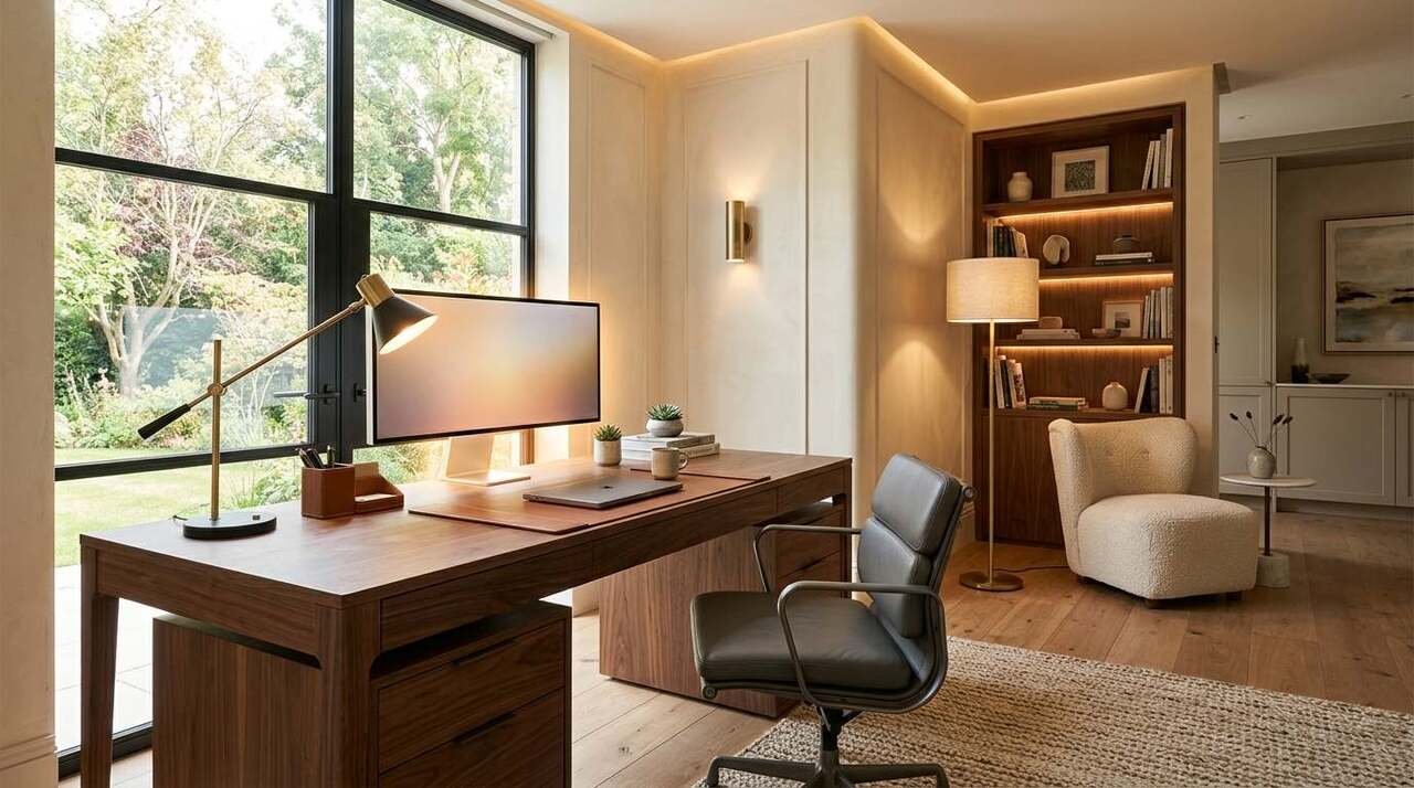Best Lighting Ideas for Home Offices | 15 Smart Tips