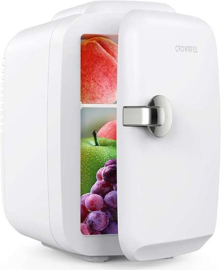 CROWNFUL Mini Fridge