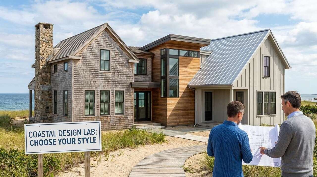 Choosing the Right Coastal Beach House Exterior Design