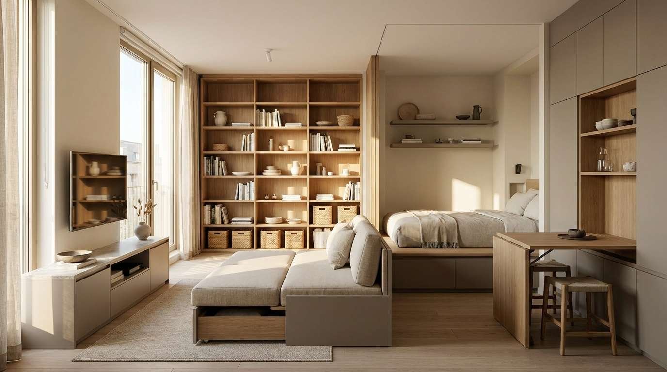 23 Genius Storage Solutions for Small Spaces