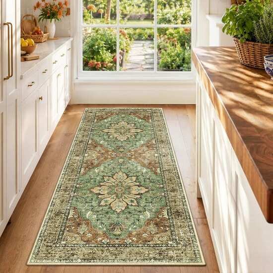 ELEANY Washable Area Rug Kitchen Design Decorating Ideas
