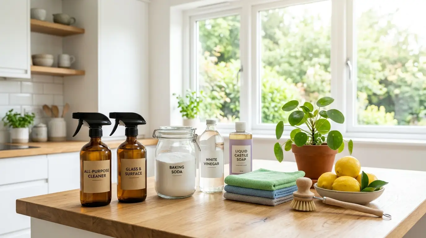 Natural Home Cleaning Products for a Healthier Home