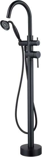 Wowkk Tub Filler Freestanding Bathtub Faucet