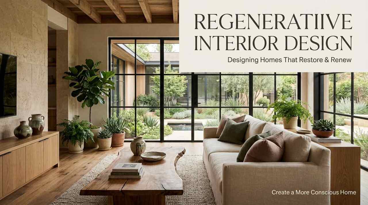 Regenerative Interior Design for Modern Homes
