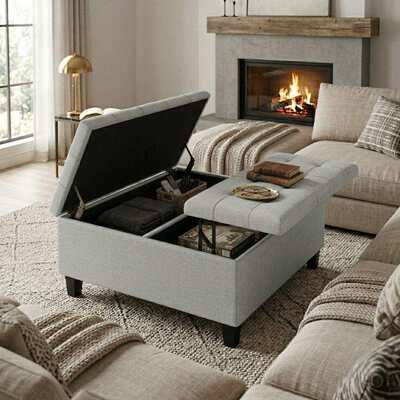 Ottoman Coffee Table with Storage